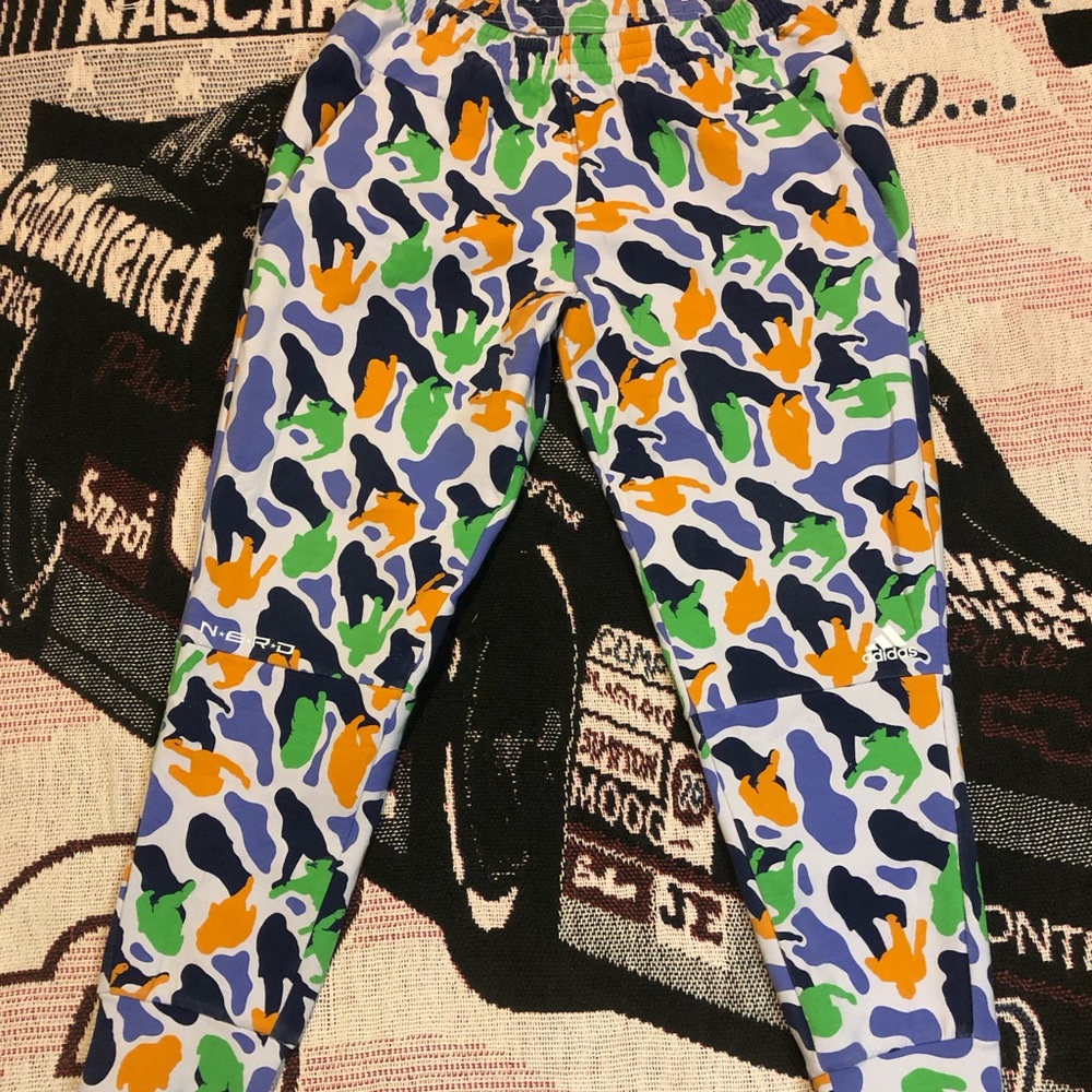 Adidas x Nerd jogger sweatpants
